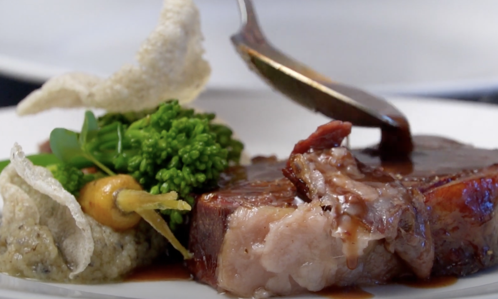 Chef Sander in de keuken